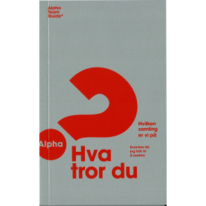 Alpha Team Guide (for ledere)