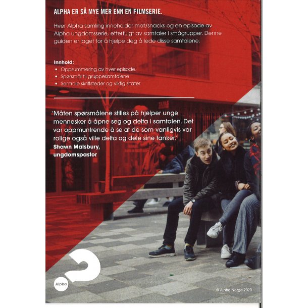 Alpha ungd.serie 2017 samtaleguide (for ledere)